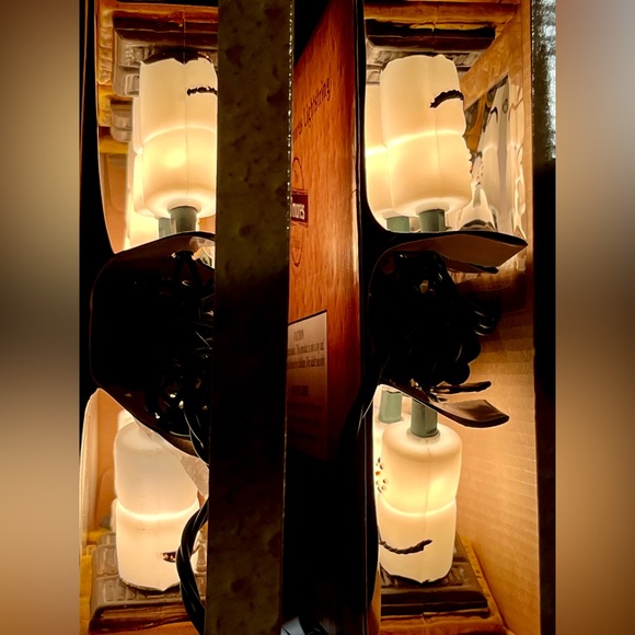 EUC 2 Strands of S’mores Snowman Christmas Tree Lights - Picture 9 of 9